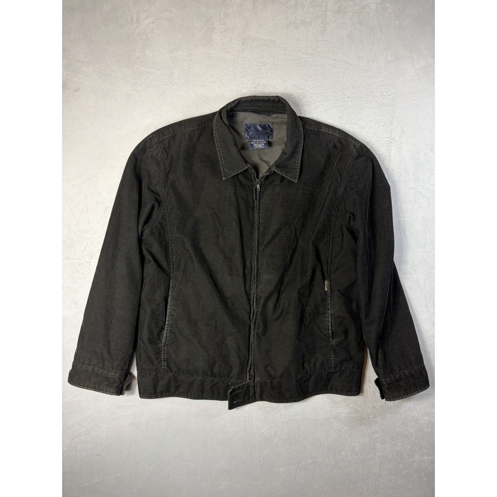 Faconnable Albert Goldberg Corduroy Men's L Black Jacket See‎  Pics For Flaws
